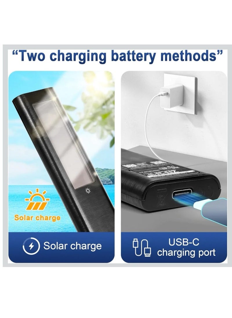 ICS Universal Remote Control for Samsung Smart TV, Voice Commands Pointing, Voice Remote Solar Charging Remote Control - Image 3