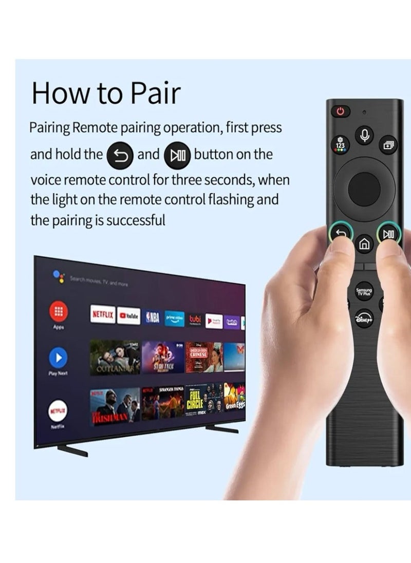 ICS Universal Remote Control for Samsung Smart TV, Voice Commands Pointing, Voice Remote Solar Charging Remote Control - Image 4