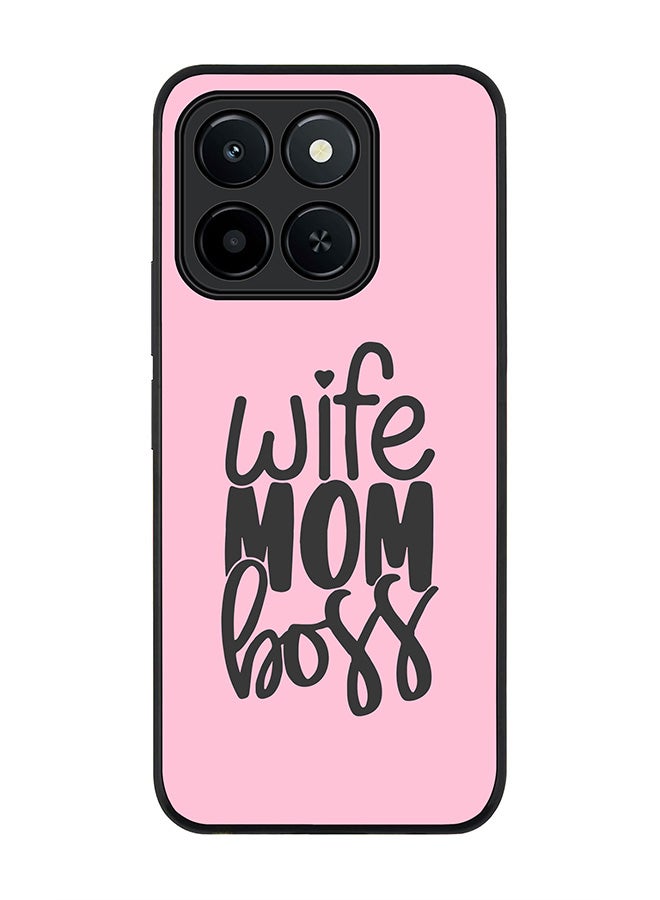 Stylizedd For Honor X6c Case,Slim fit Camera Protection, Shockproof Thin Phone cover  - Wife Mom Boss