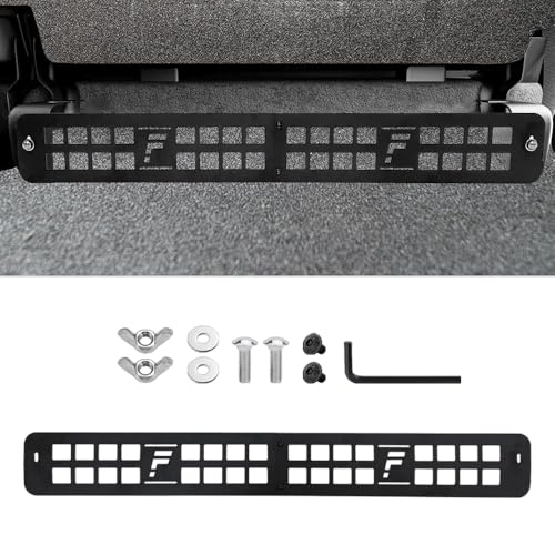 MAXDOM LLC MAXDOM Under Seat Storage Fits for (2015-2025) F150 (2017-2025) F250 F350 F450 Pickup (Black, Steel Panel) - Image 1