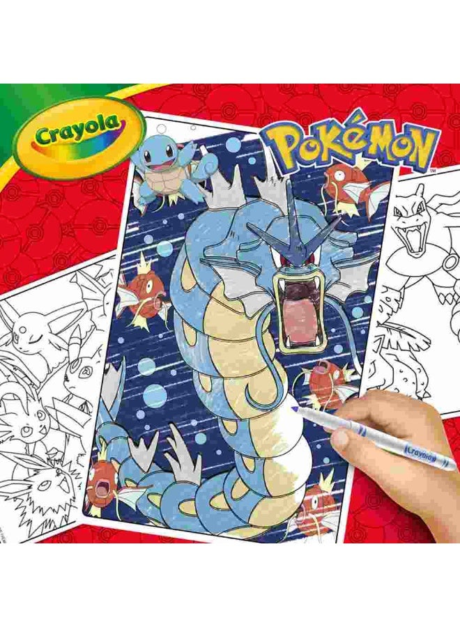 Crayola حافظة فنون مستوحاة من بوكيمون (115 قطعة) - Image 3
