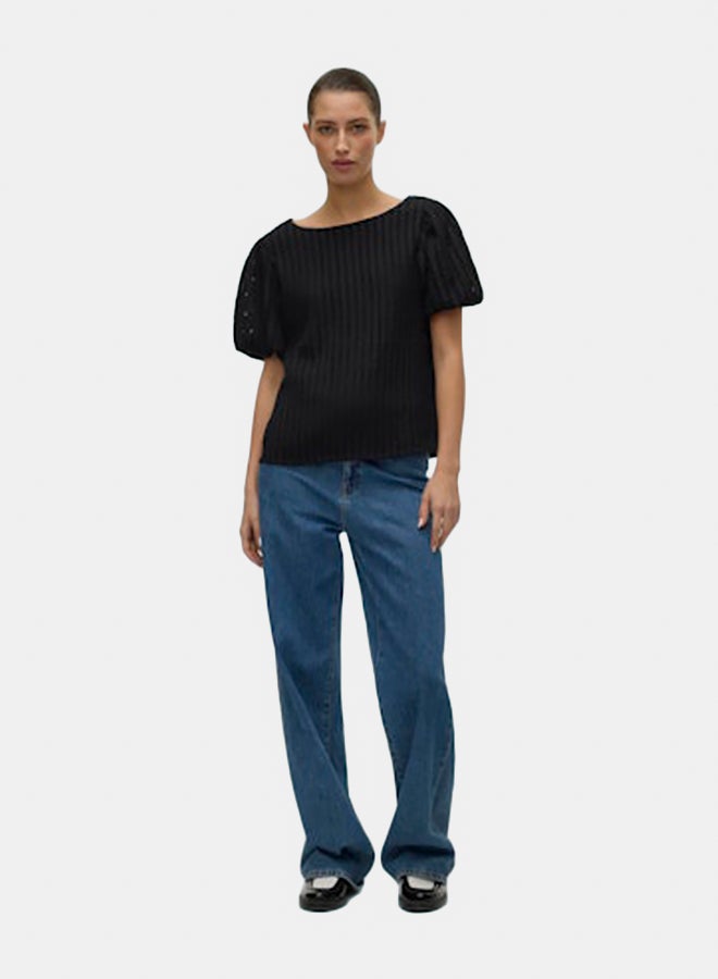 VERO MODA VERO MODA Womens Nomi Shortsleeve Top Juniors  - Image 1