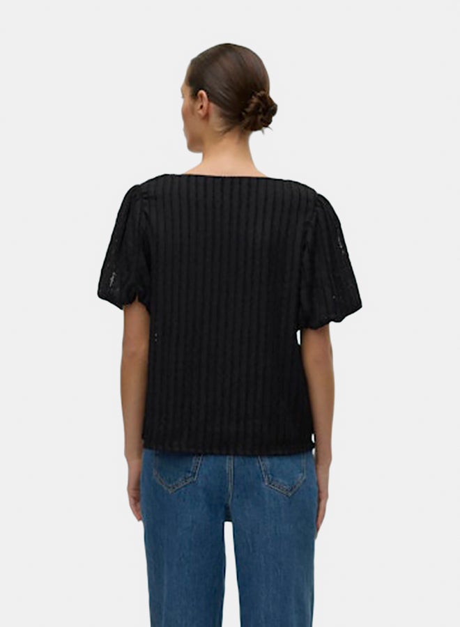 VERO MODA VERO MODA Womens Nomi Shortsleeve Top Juniors  - Image 5