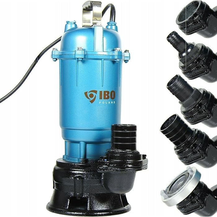 AQ AQSON AQSON Heavy Duty Submersible Pump with Hose - Image 5