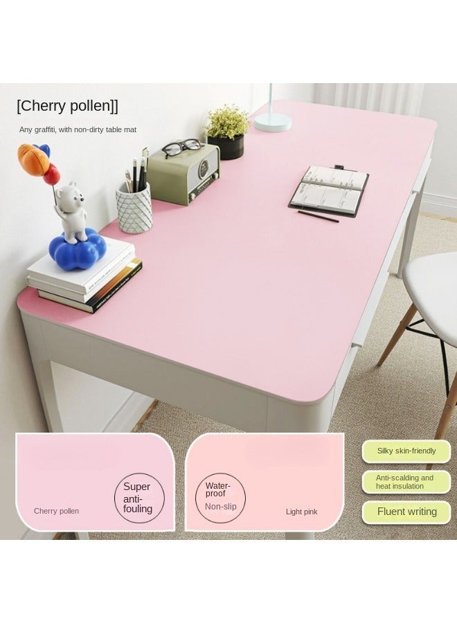 يونيفرسال مفرش طاولة من السيليكون مقاوم للماء ومضاد للقاذورات، بساط كتابة للأطفال في المدارس الابتدائية، بساط طاولة الشاي وطاولة الطعام، مفرش طاولة مقاوم للزيت - Image 1