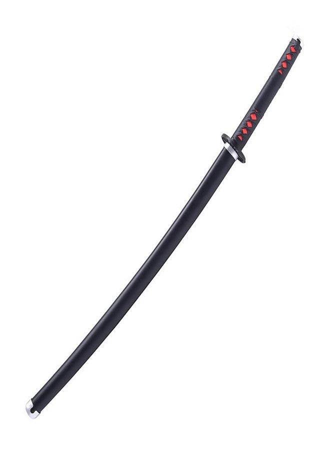 Offo Demon Slayer Tanjiro Kamado Black (100cm Life-Size) Wooden Katana | Premium Anime Sword for Cosplay, Martial Arts, Display & Training | Elegant Gift for Fans, Kids, Teens & Collectors - Image 1