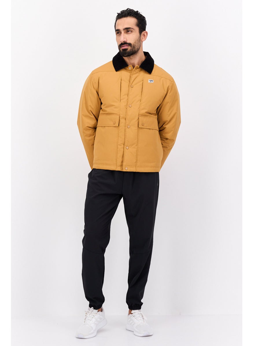 PUMA Men Sportswear Fit Training Jacket, Tan  - Image 4