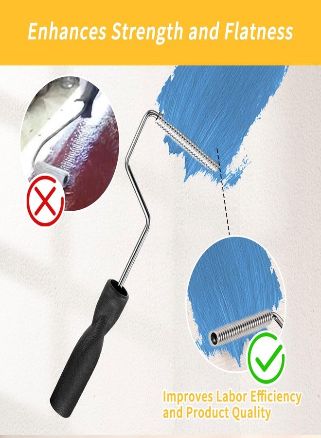 يافيجي مجموعة أسطوانة الألياف الزجاجية YAFIYGI، أداة مجداف الفقاعات، رأس ألومنيوم للقالب، مجموعة راتنج مركب إيبوكسي، أسطوانة طلاء سوداء لألواح الألياف الزجاجية، حوض استحمام، حوض استحمام، إصلاح القوارب، 3 بوصات - Image 4