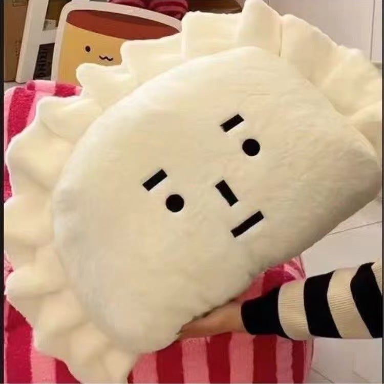 Dumpling Shape Plush Pillow - Image 3