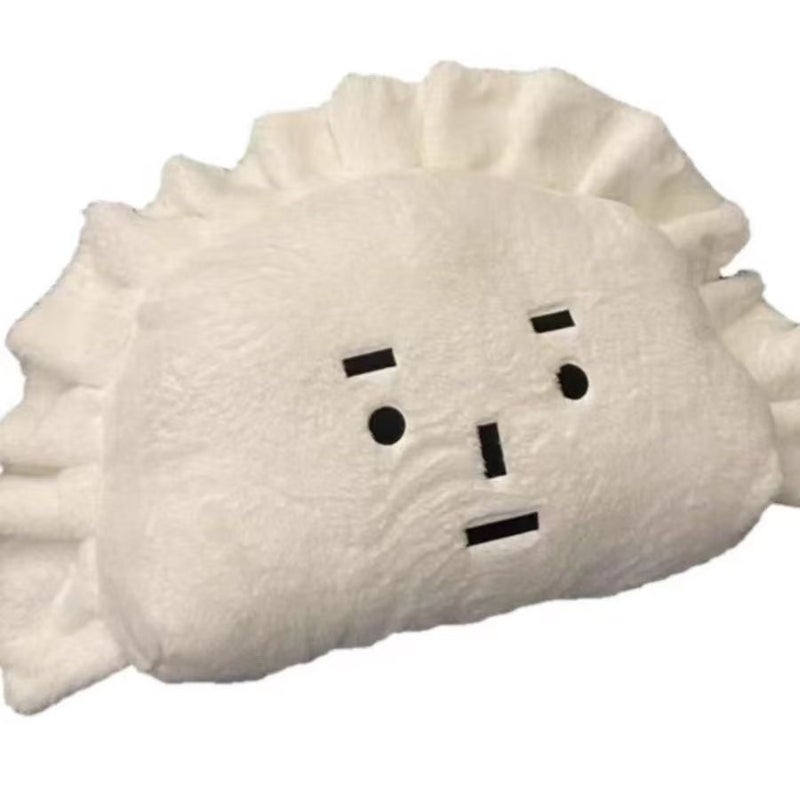 Dumpling Shape Plush Pillow - Image 4