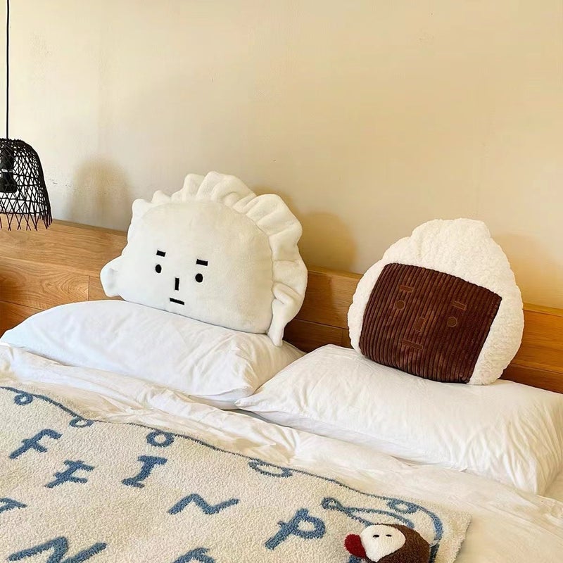 Dumpling Shape Plush Pillow - Image 2