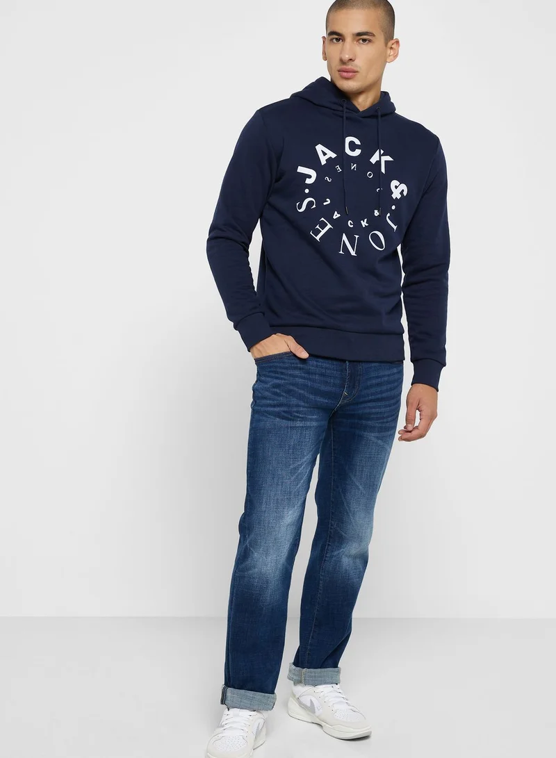 JACK & JONES Logo Hoodie