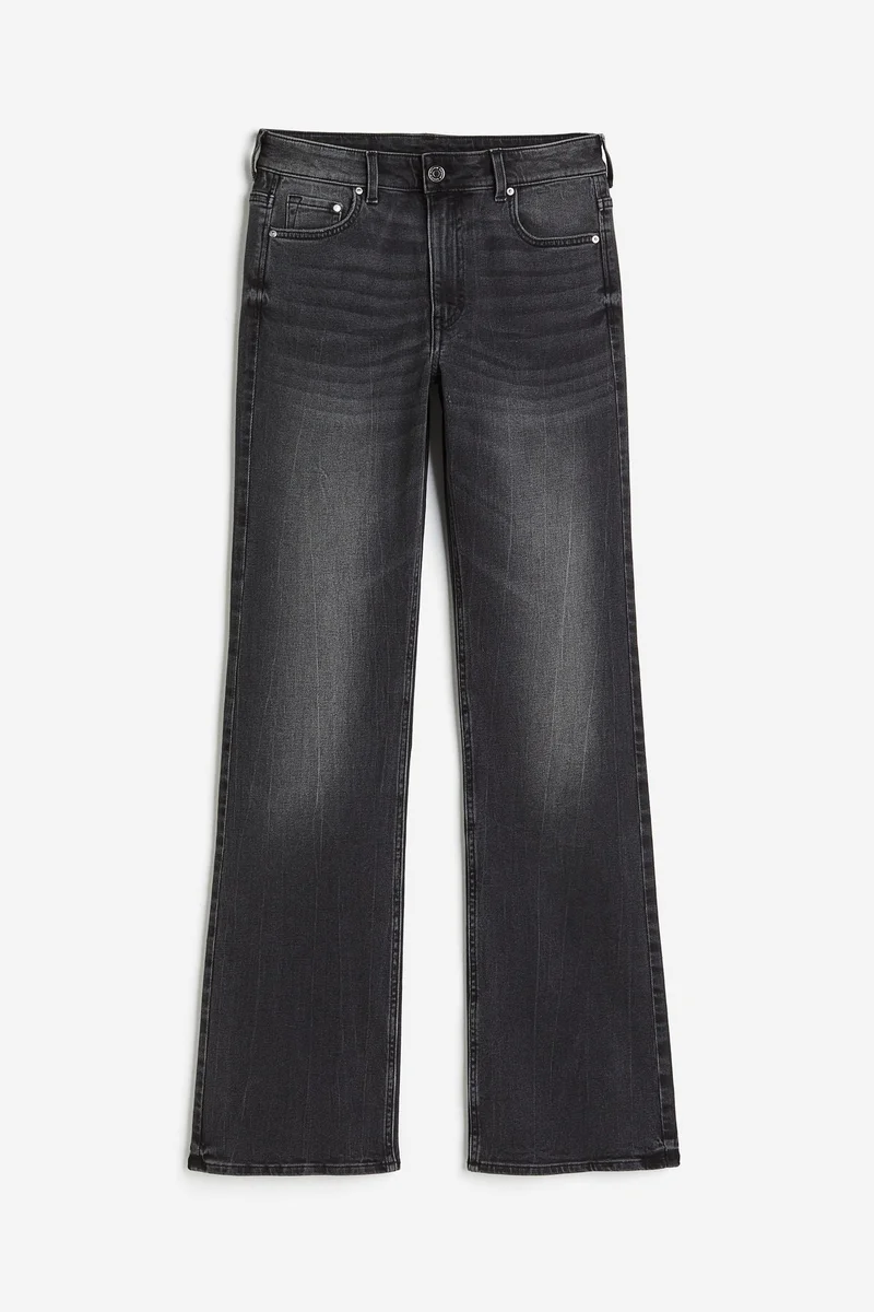 H&M Bootcut High Jeans