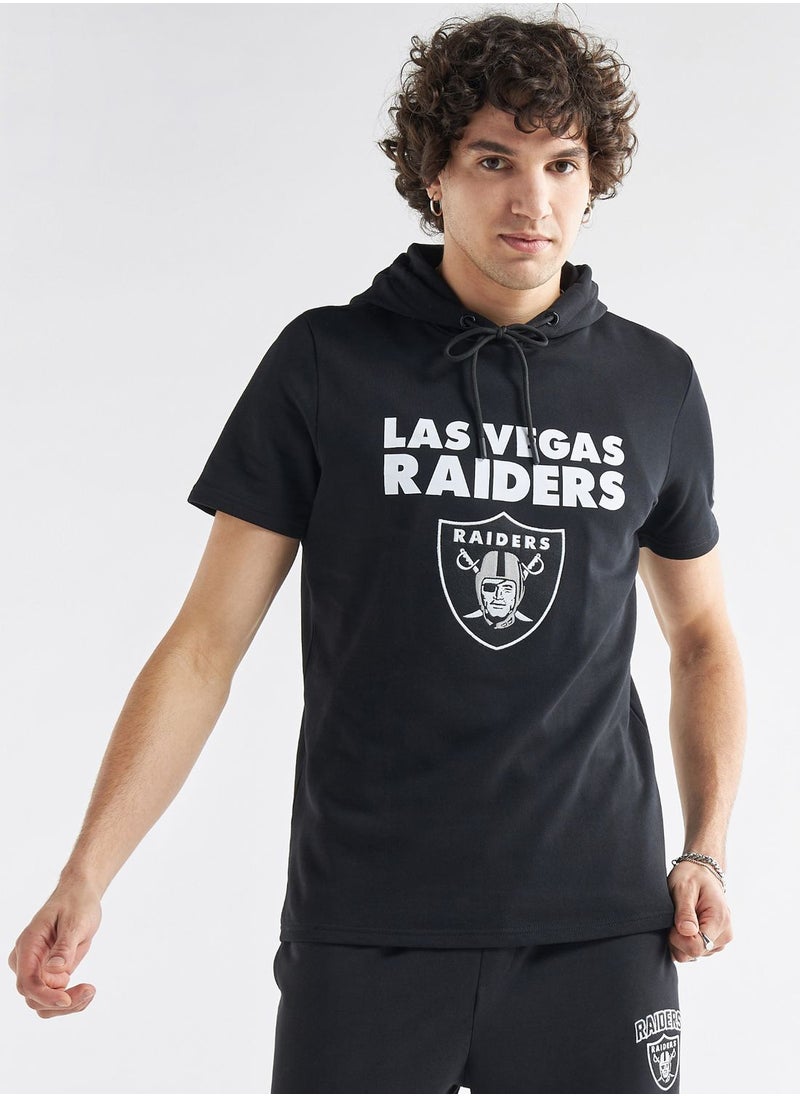 FAV - Las Vegas Print Hooded T-Shirt - Image 1