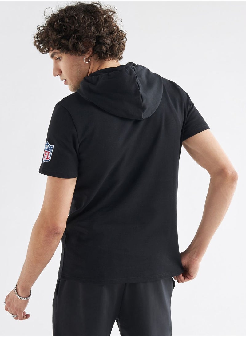 FAV - Las Vegas Print Hooded T-Shirt - Image 1