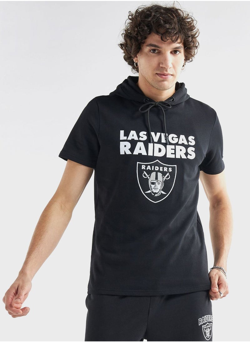 FAV - Las Vegas Print Hooded T-Shirt - Image 1