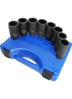 78868 12 Point Axle Nut Socket Set 8 Piece