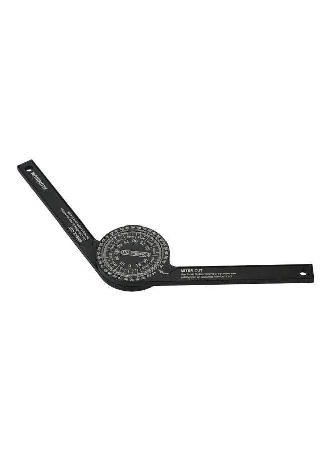 Aluminum Alloy Miter Saws Protractor Black - Image 3