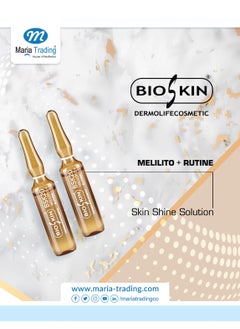 Bioskin BSK20 MELILOTO + RUTINA Drainage Skin solution 10 Amp. x 5 mL  - Image 1