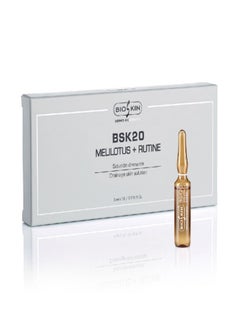 Bioskin BSK20 MELILOTO + RUTINA Drainage Skin solution 10 Amp. x 5 mL  - Image 2