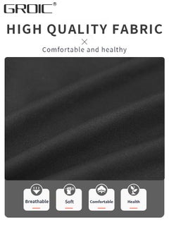 GROIC Basketball Pants with Knee Pads, Knee Pads Compression Pants,Men's Basketball Pants with Knee Pads Capri Padded Compression Tights Leggings Sports Protector Gear  - Image 4