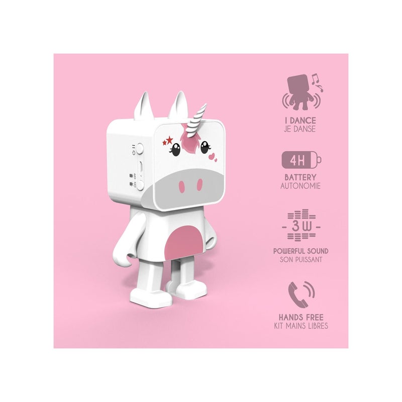 MOB Unicorn Dancing Animal - Bluetooth Speaker -3W - Image 3