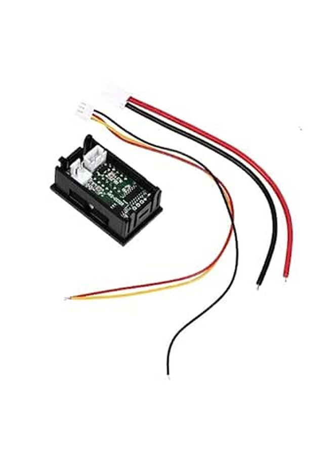 Dual Display Mini Digital DC Voltmeter Ammeter 2 In 1 For Car Motorcycle LED Voltage Amp Gauge - Image 1