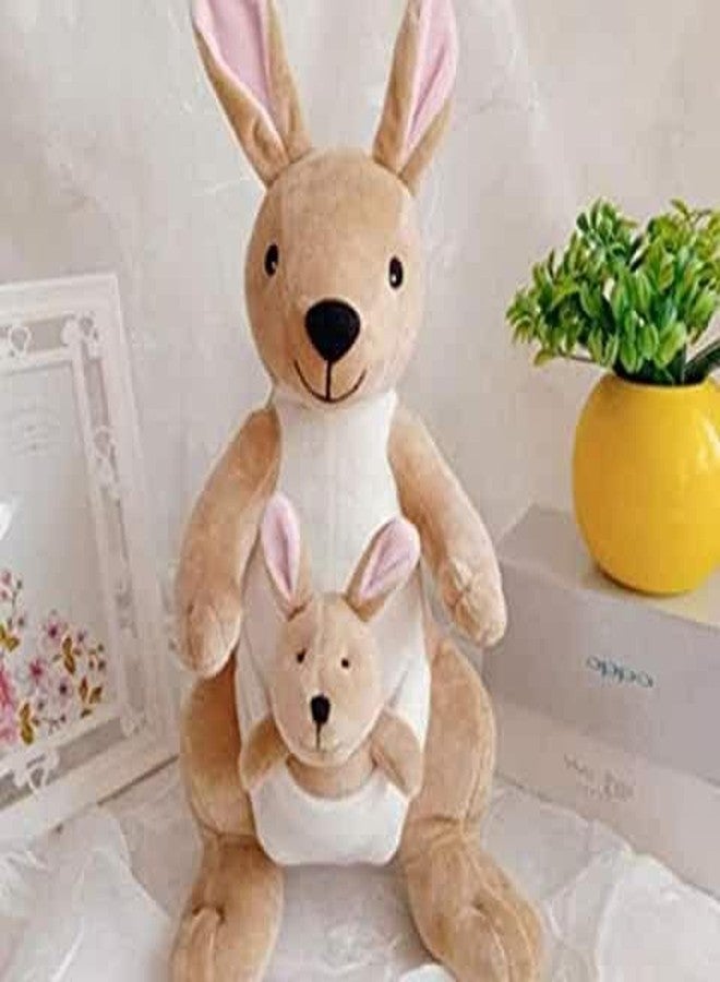 Future Shop Cute Detective Cartoon Character Soft Stuffed Plush Animal Toy for Kids Home Room Decoration (Kangaroo)