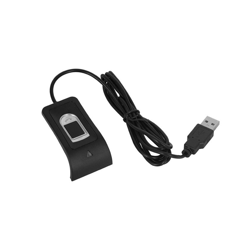 Fingerprint Reader: Black Compact 360 Degree Automatic Correction Multi-function Biometric Access - Low Power Consumption Universal Interface High Reliability Live Fingerprint for Computer Safety Syst - Image 3