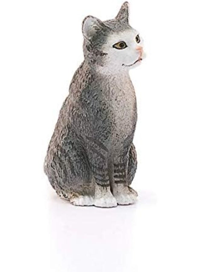 Schleich تمثال لعبة قطة شلايش جالسة - Image 5