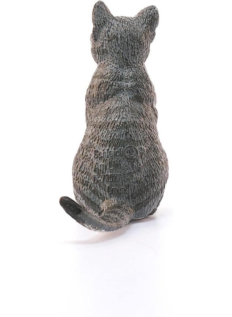 Schleich تمثال لعبة قطة شلايش جالسة - Image 3
