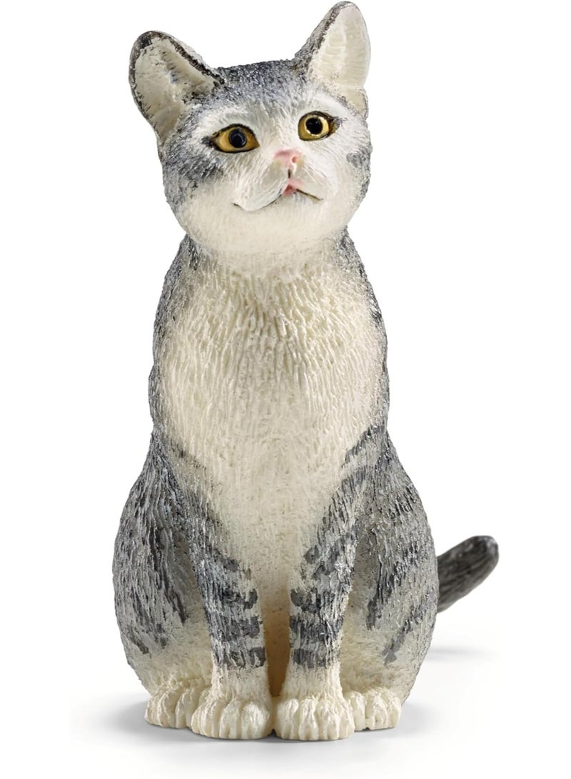 Schleich تمثال لعبة قطة شلايش جالسة - Image 1