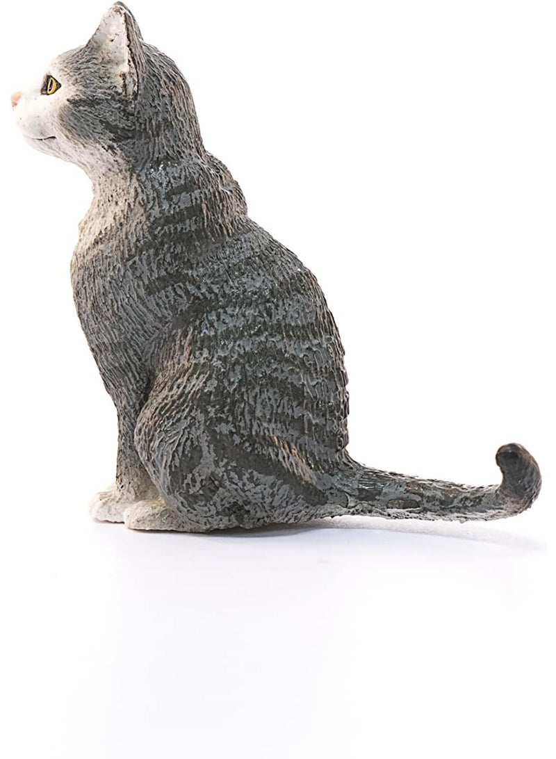 Schleich تمثال لعبة قطة شلايش جالسة - Image 2