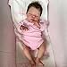 Anano Squishy 45cm Realistic Reborn Baby Dolls Silicone Baby Reborn Toddler Dolls Real Life Silicone Babies with Vivid Veins and Rosy Cheeks for Kids Creative RolePlay Gift - Image 4