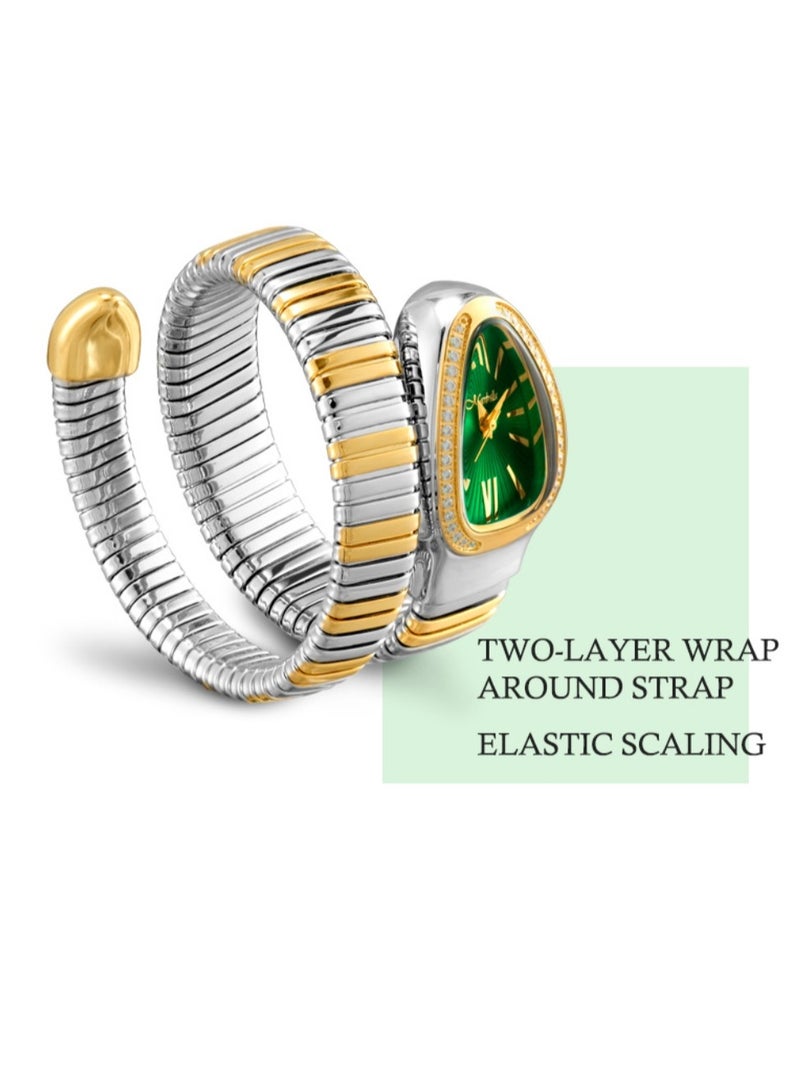 MISS FOX Women's Fashion Diamond Inlaid Watch - Image 3