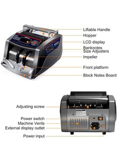 Generic Cash Counting machine Money Counting & Detector – Digital Display & Control Buttons  - Image 3