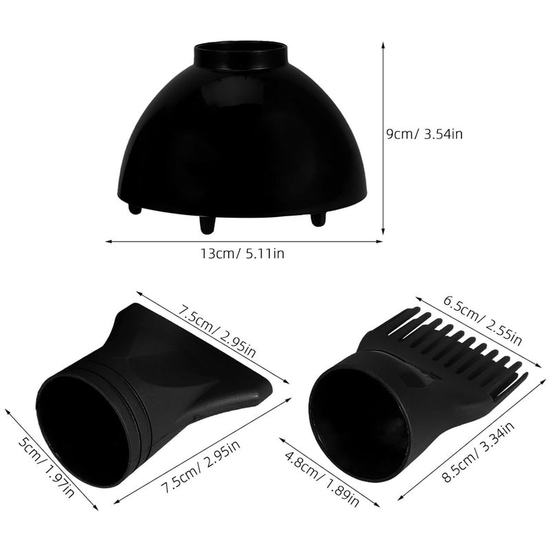 All-item matching trendy build Hair Dryer Diffuser Attachment Set 3pcs Universal Plastic Blow Dryer Nozzle Concentrator Comb Nozzle Cap for Hair Styling and Drying at Home Global flexible sizing options Domestic distribution ready Local licensed courier Defect free upgraded substance Easy store & transit build Gulf standard sizing alternatives Globally trusted quality Stable local goods source Rack friendly Dispersed regional warehouses Diverse purchase options Light & sturdy Global assemble options General purpose premium build Cleaner resistant Tiered purchase options Diverse use resistant crafted quality Adjustable build Market popular practical build Elegant practical multi-option build Indoor outdoor all-purpose fit Stable base Diverse requirement fit Pre-stock well-packed goods - Image 2