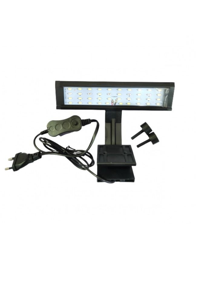 roxin - White And Blue Wide Clip Light For Aquarium And Fish Tank Decoration - Image 1