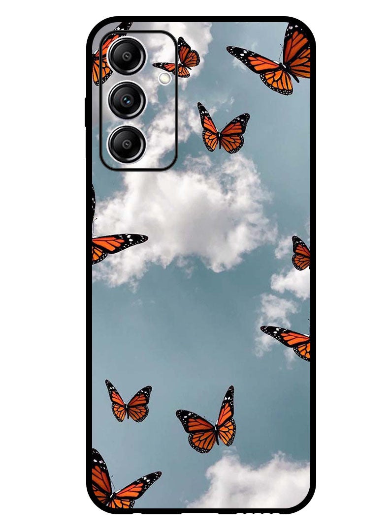 Theodor Protective Case Anti Scratch Shock Proof Bumper Cover For Samsung Galaxy A15 5G Butterfies - Image 1