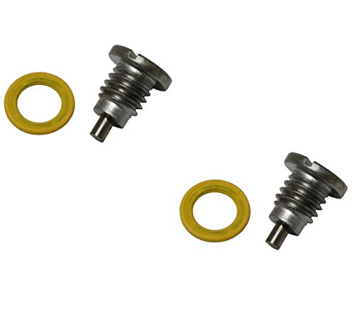 LucaSng 2 PCS Marine Magnetic Outdrive Gear Case Drain Plug, Screw with Gasket Replace 22-8M0058389 - Image 5