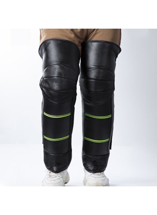 Lac Winter Knee Pads, Warm, For Cold Legs, Motorcycle And Electric Bike Warm Knee Pads And Leg Guards, Long Style - Image 3