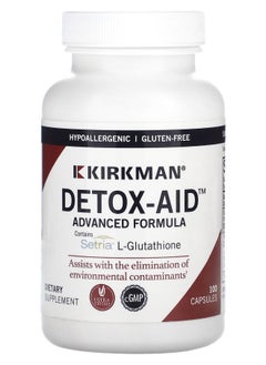 Kirkman Labs DetoxAid Advanced Formula 100 Capsules 