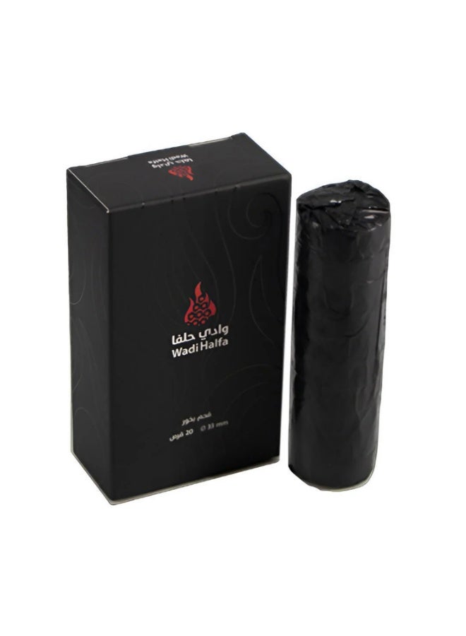 Wadi Halfa Charcoal size 33 mm 20 Tablets - Image 3