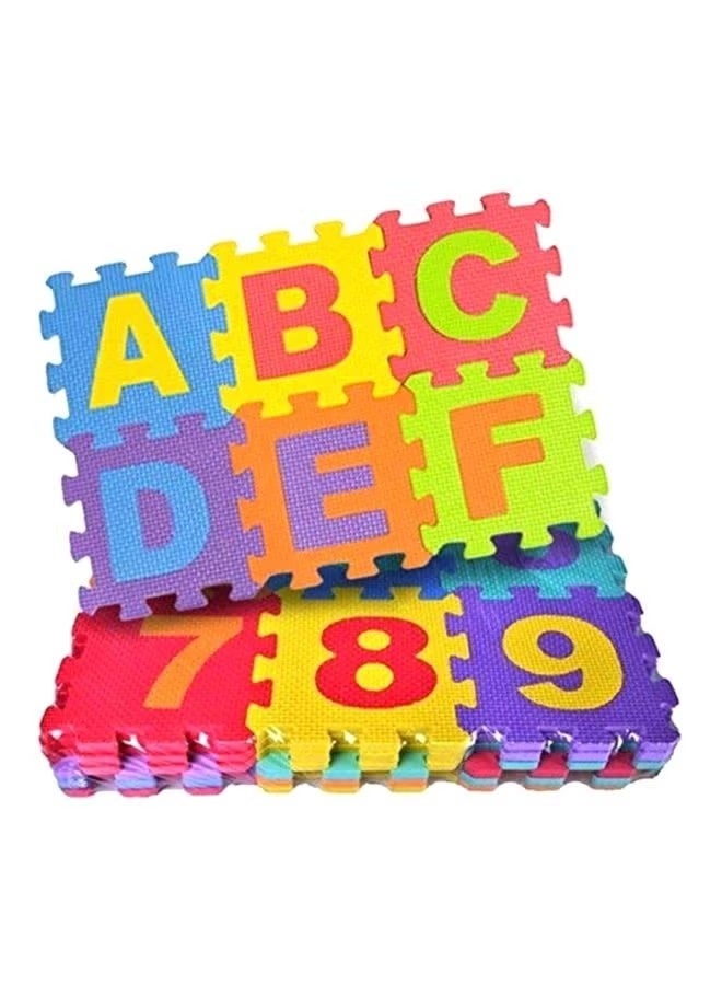 Alphabetic Puzzle Foam Mats Interlocking EVA Floor Tiles for Kids Learning & Play Area - Image 3