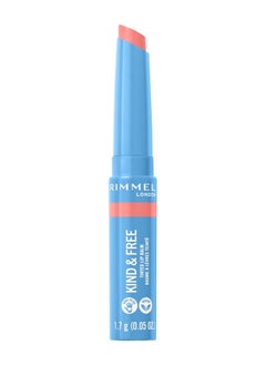 RIMMEL LONDON Kind And Free Tinted Lip Balm - 004 - Hibiscus Blaze  - Image 1