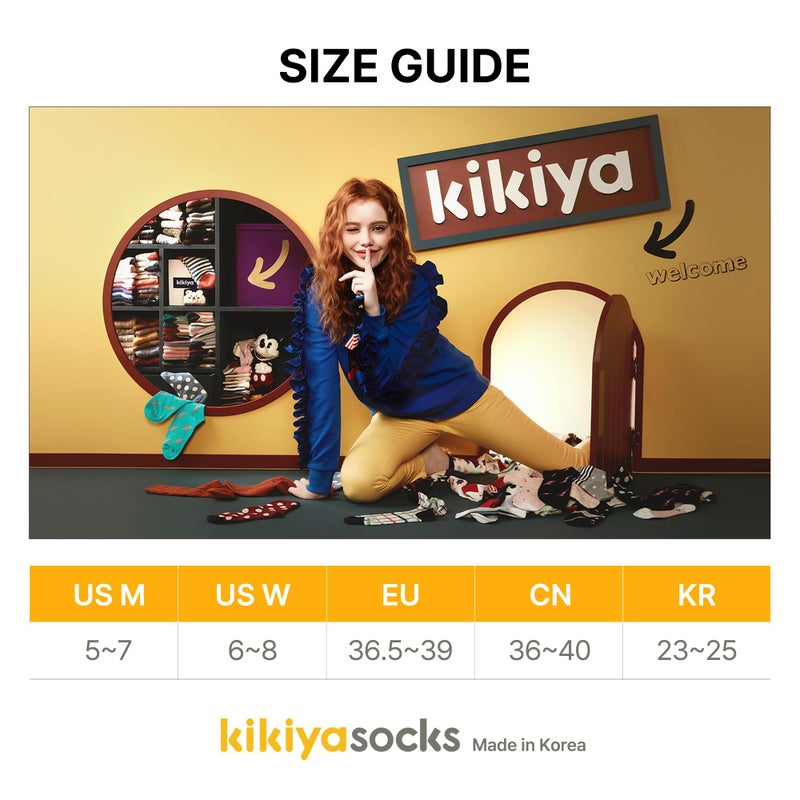 kikiya socks Women Pattern Crew | 5 Pairs Polka Dots Pattern Print White Black Pink Purple Green Color Graphic Daily Mary Jane Boot Trouser Cotton Socks | Womens Ladies Girls Gift | Polka Dots B - Image 5