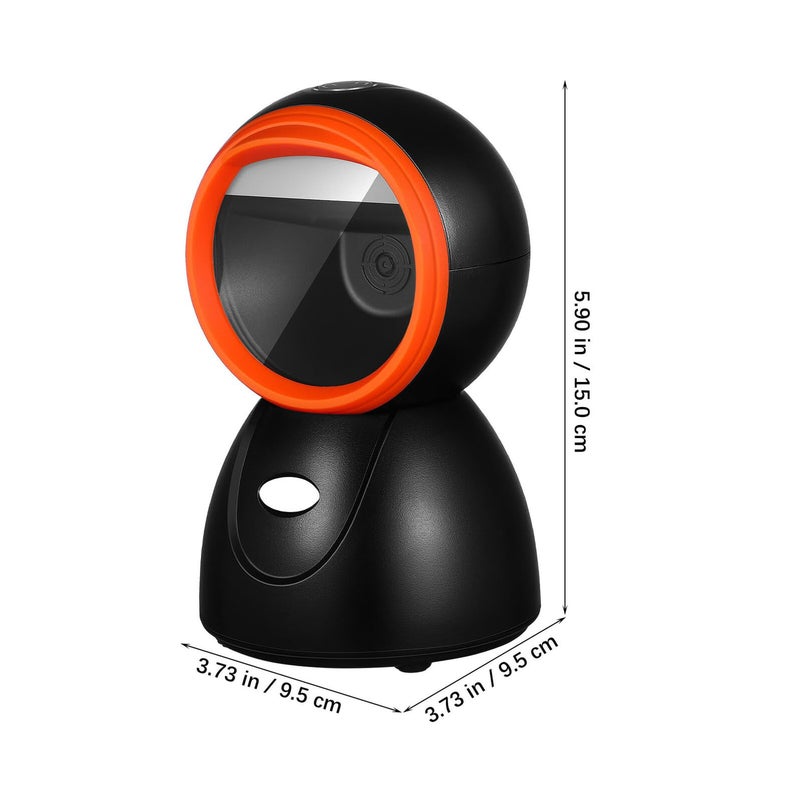 Adjustable Barcode Scanner with Intelligent Chip for Supermarket Retail Store Countertop - Image 3