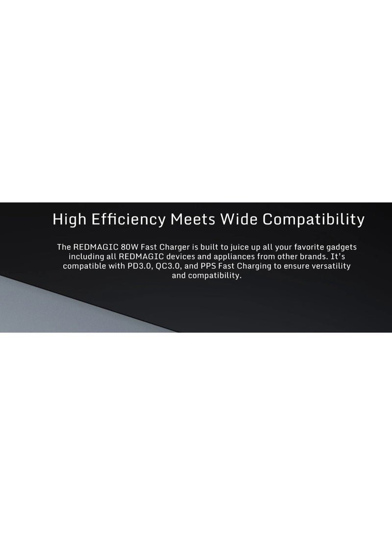 REDMAGIC 80W Fast Charger ( EU version ) - Image 2
