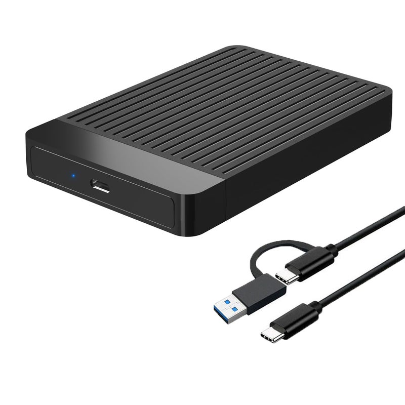 Tianken 160GB Ultra Slim Portable External Hard Drive USB 3.1 Type C HDD Storage for PC, Mac, Laptop, PS4, Xbox one - Image 1