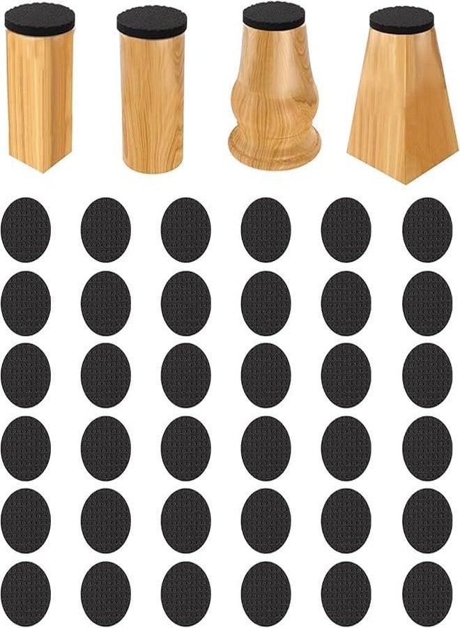 VALUEVIBES Non-Slip Furniture Pads - Set of 48 Round 1 Inch Adhesive Grippers for Sofa, Chair, Table | Anti-Skid Pads for Furniture | Prevents Sliding on Hardwood, Tile & Wood Floors (48, Round) - Image 2